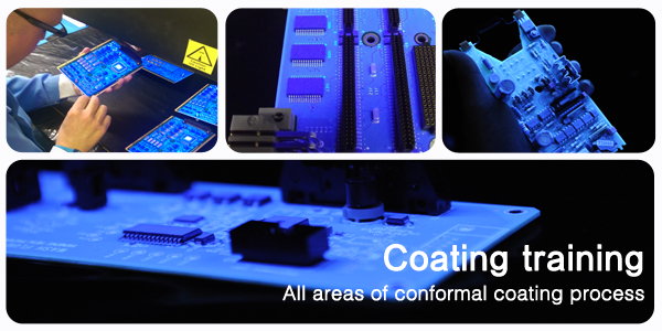 SCH provide high quality conformal coating training courses both on and off site for customers who wish to improve their process