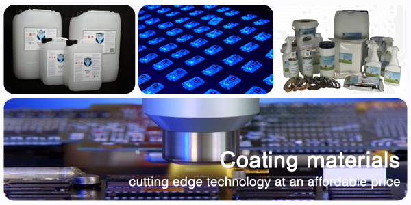 SCH Technologies provide coating materials including conformal coatings, fluorpolymer Nano-coatings, Parylene dimer and cleaning fluids. 